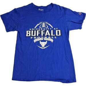 Champion‎ University at Buffalo Football Blue Men’s Size Small T-Shirt